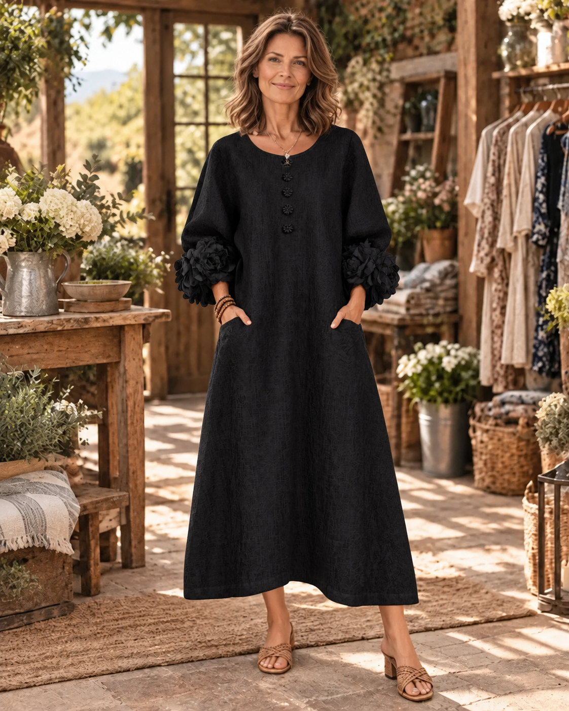 Ruffle & Puff Sleeve Dresses