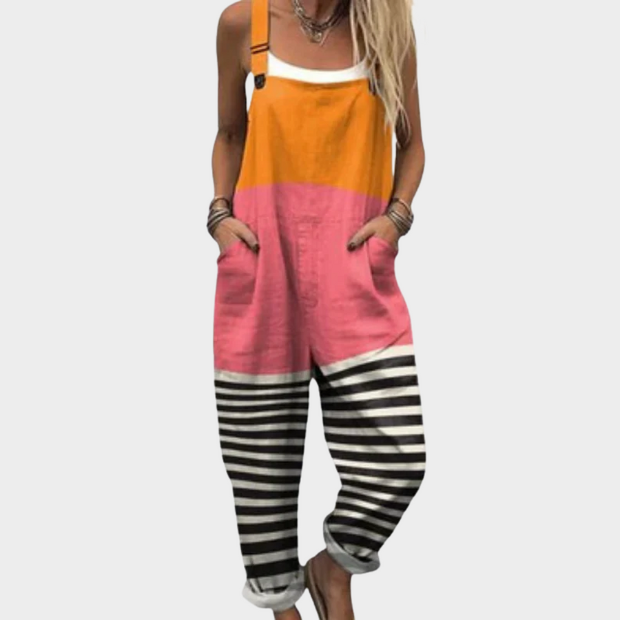 Teresa™ | Relaxed Dungaree Jumpsuit