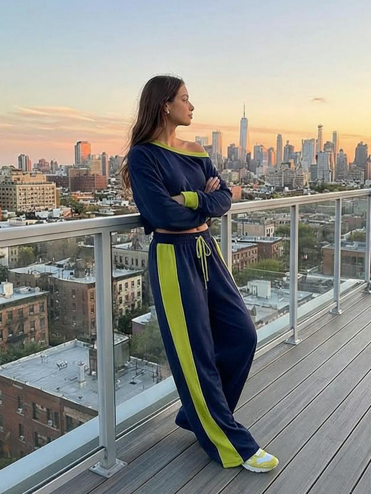 Sophia | Off-Shoulder Two-Piece Set
