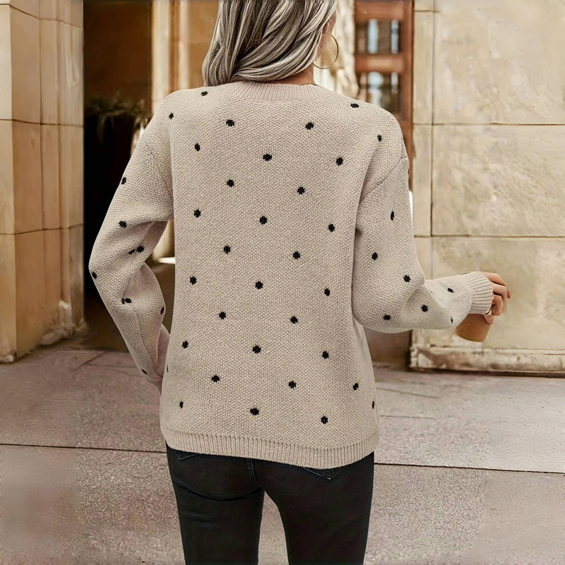 Ophelia - Classic Dotted Sweater