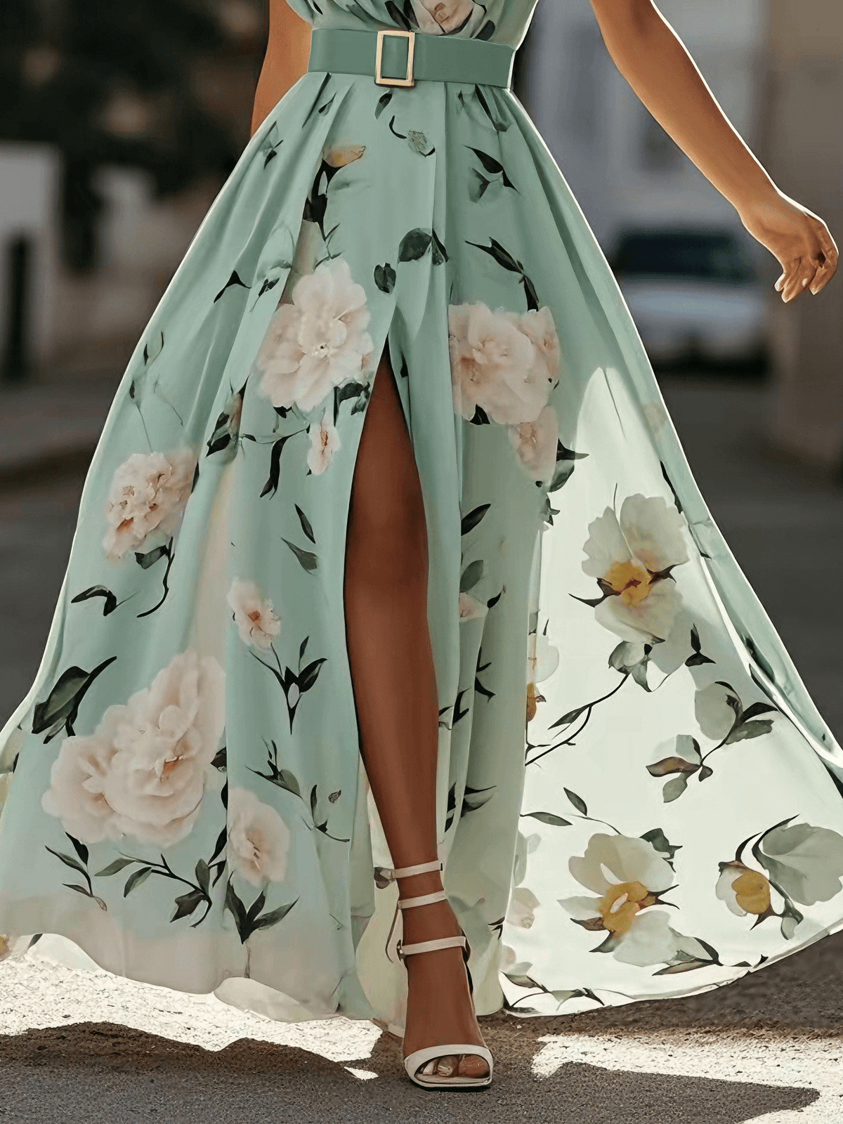 Maggie | Maxi Chiffon Dress