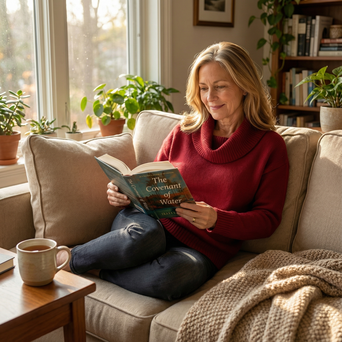 Soft Cowl Neck Sweater