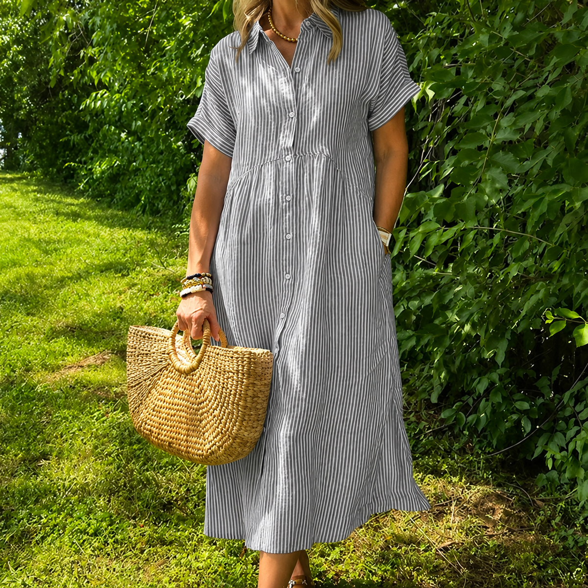 Laura™ | Soft Airy Material Easy Dress