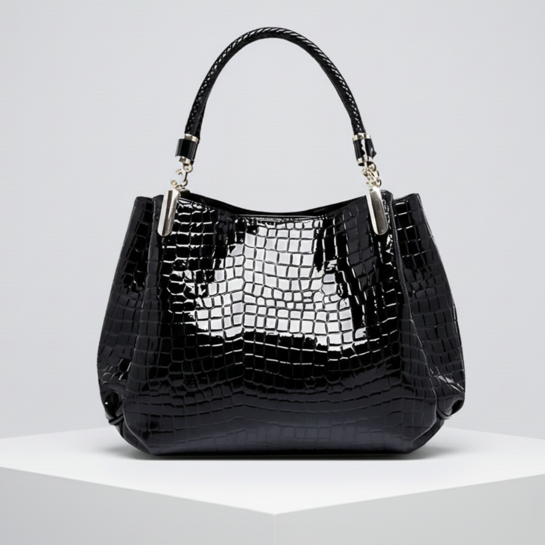 Lusso Milano - Crocodile Leather Shoulder Bag