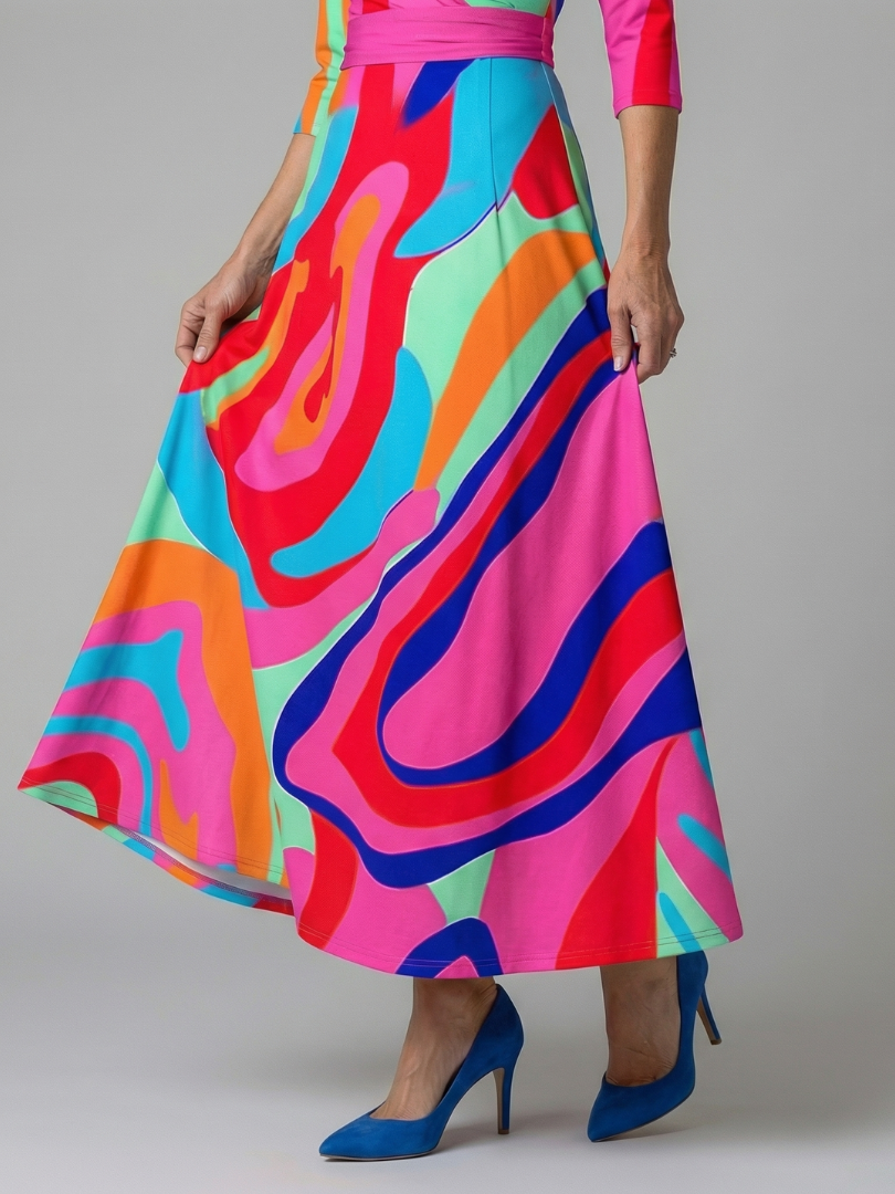 Cecilia™ | Floral Wrap Maxi Dress
