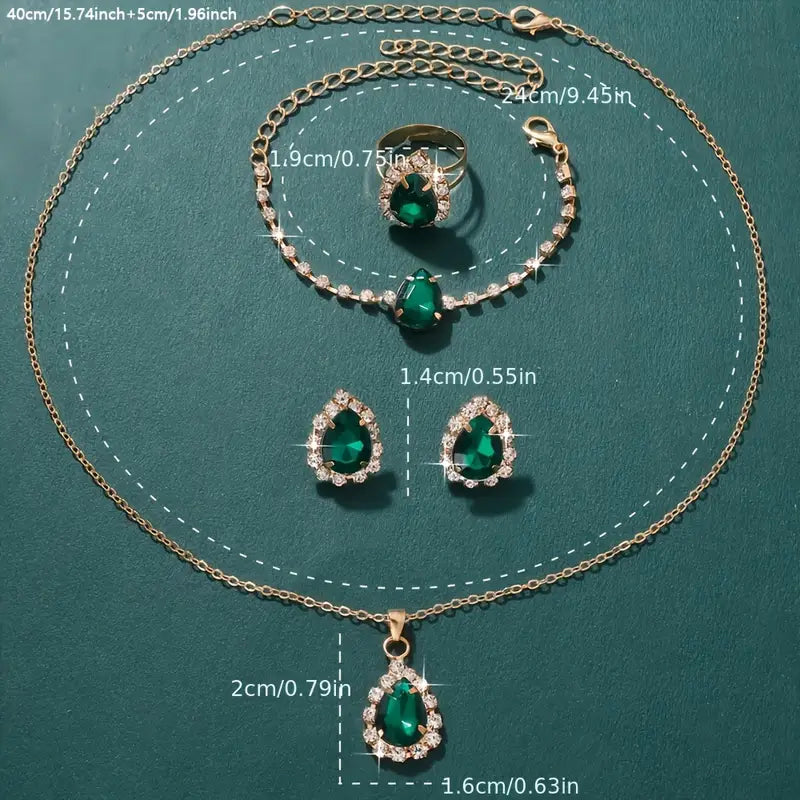 Elisandre Vermont Jewelry Set