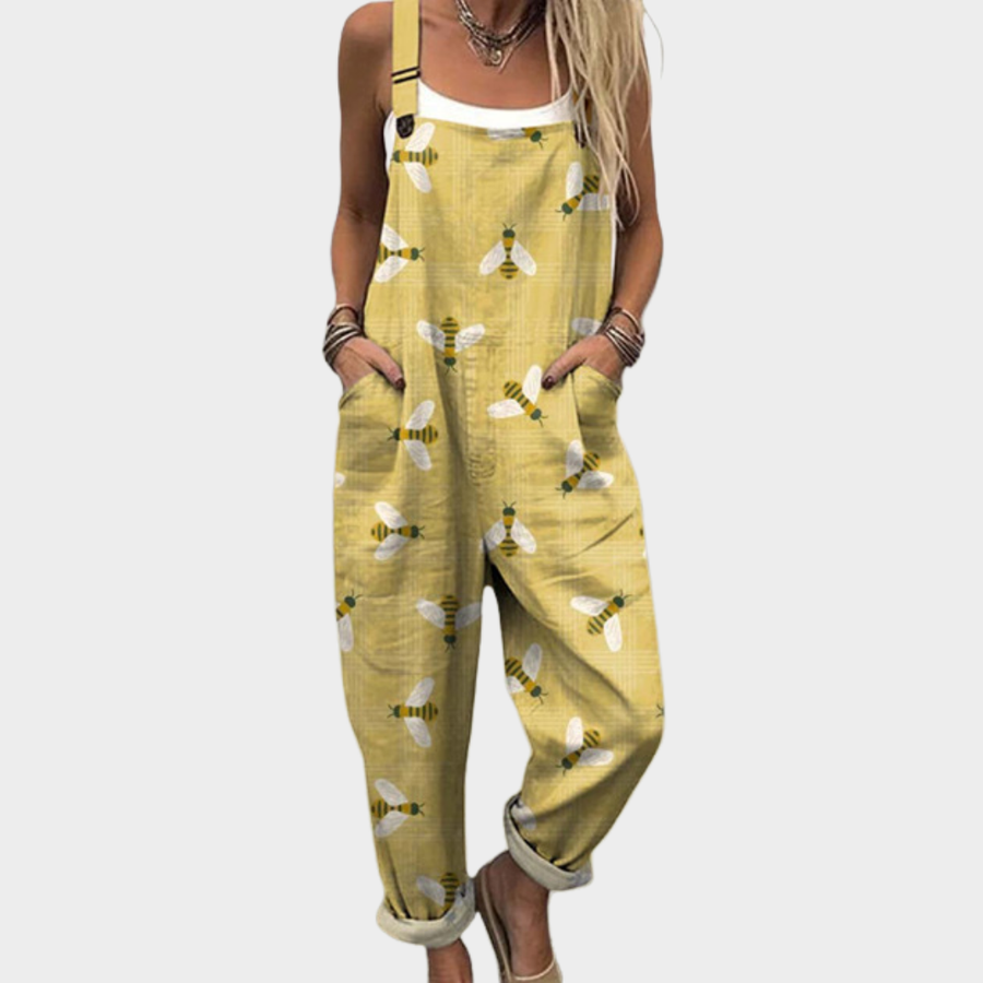 Tonya™ | Relaxed Dungaree Jumpsuit