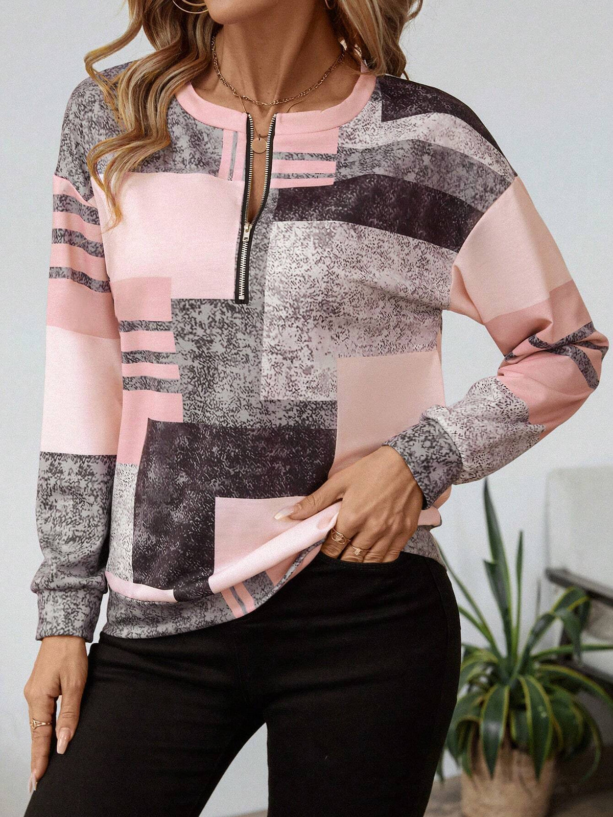 Amy | Half-Zip Pullover