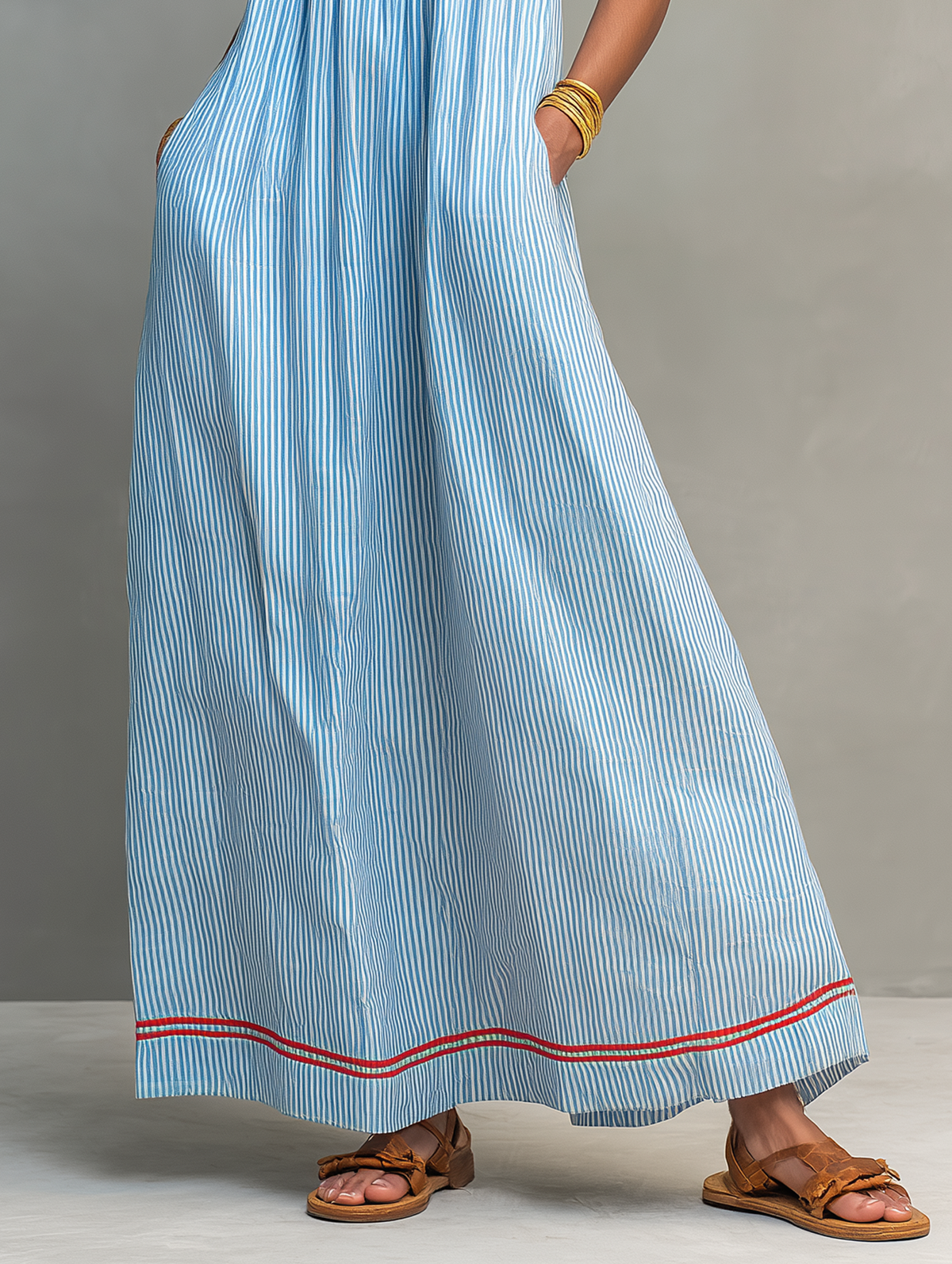 Maisie™ | Striped Maxi Dress