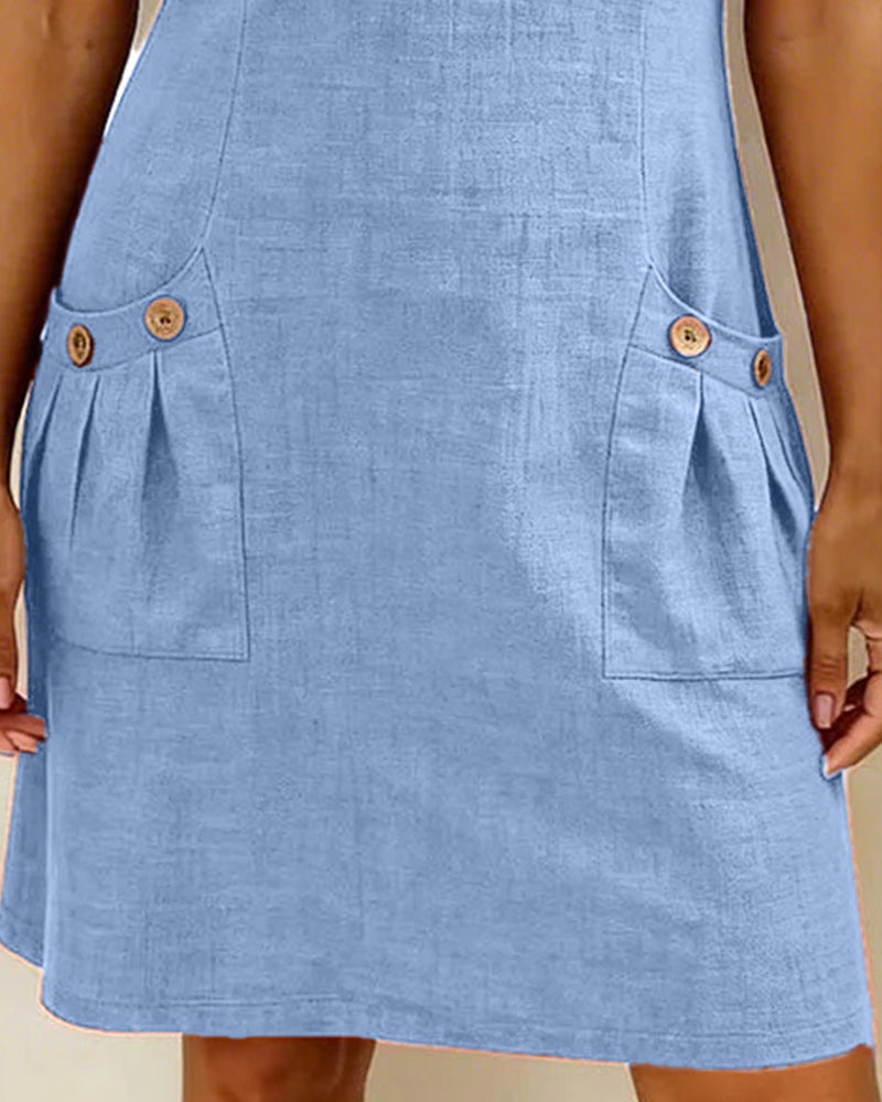 Layna™ | Dress with Zip Fastening