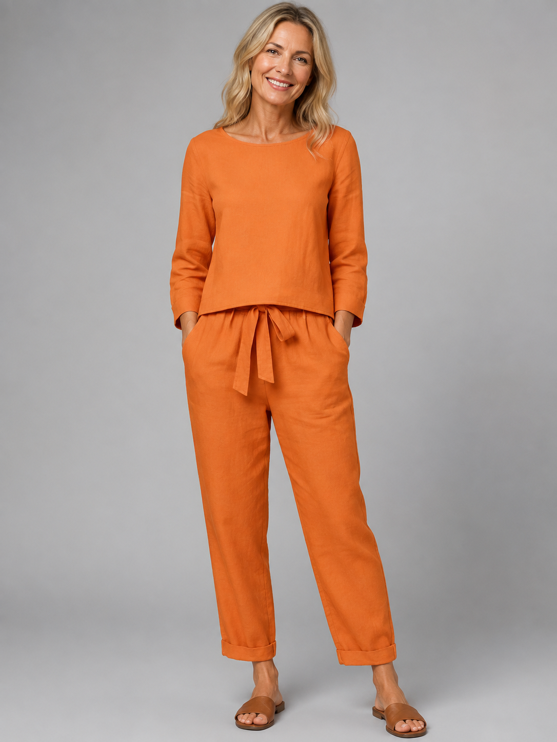 Joella™ | Relaxed Two Piece Trouser Set