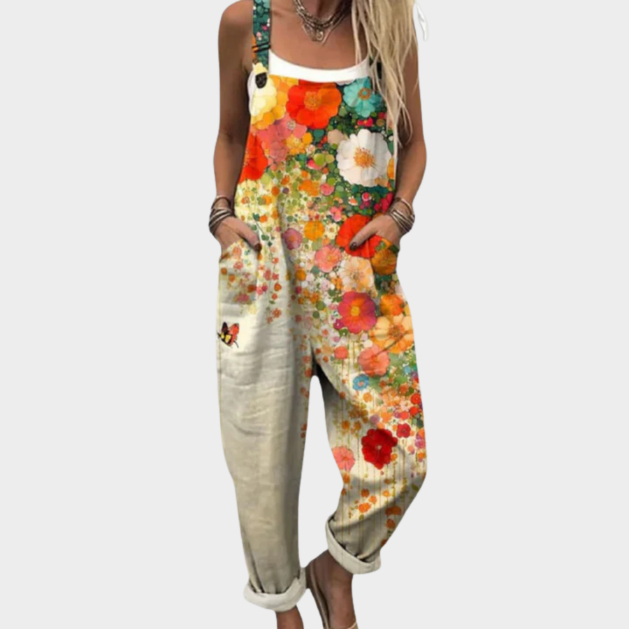 Candice™ | Relaxed Dungaree Jumpsuit