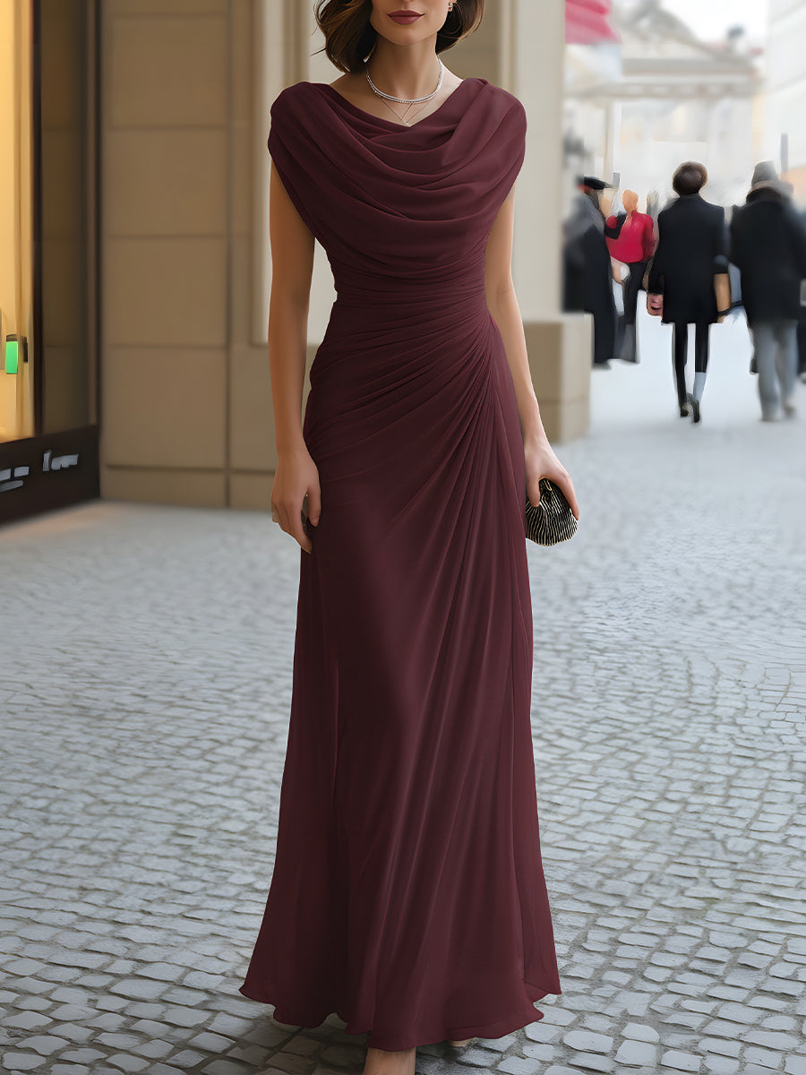 Madeline™ | Elegant Draped Design For Evening Dress
