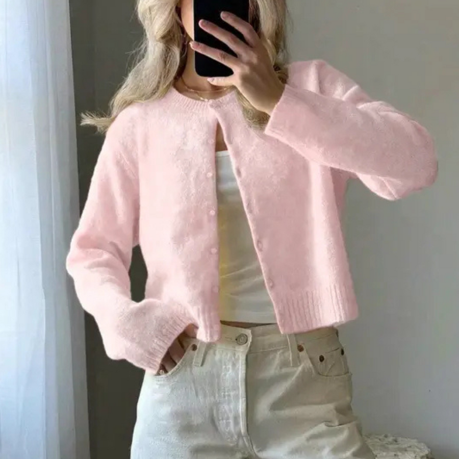 ANATALYA™ – Everyday Cozy Button Cardigan