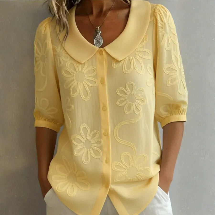 Emiry™ | Elegant Floral Blouse