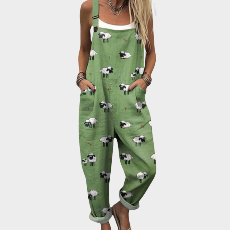 Carmen™ | Relaxed Dungaree Jumpsuit