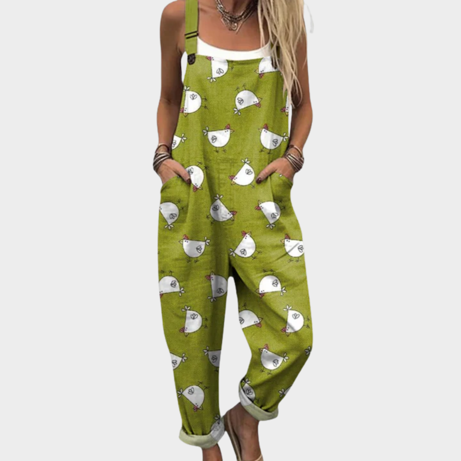 Tracy™ | Relaxed Dungaree Jumpsuit