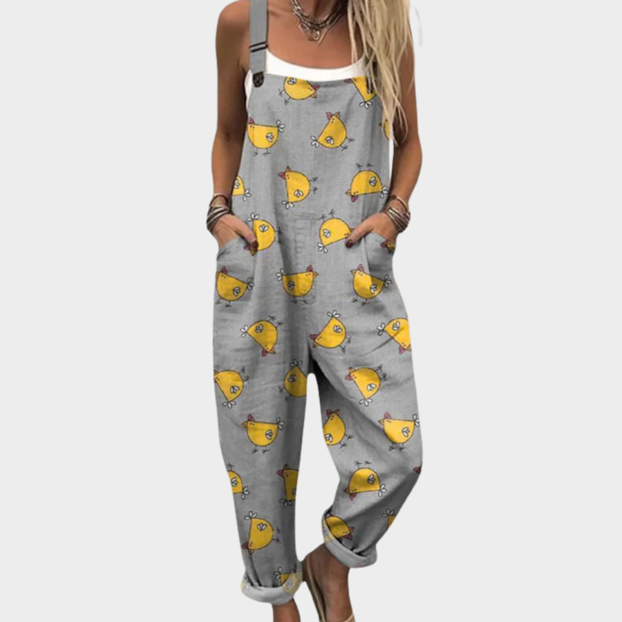 Tracy™ | Relaxed Dungaree Jumpsuit