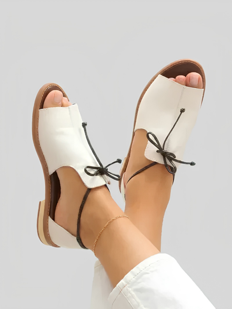 Natalie™ | Strap-Style Leather Sandals
