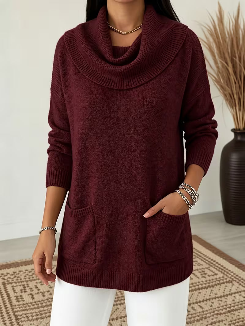 Elaine | Women's Turtleneck Sweater