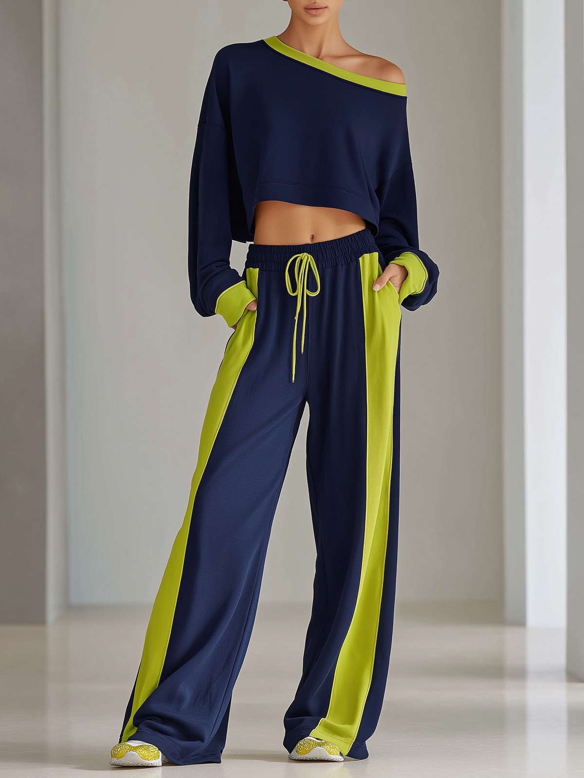 Sophia | Off-Shoulder Two-Piece Set