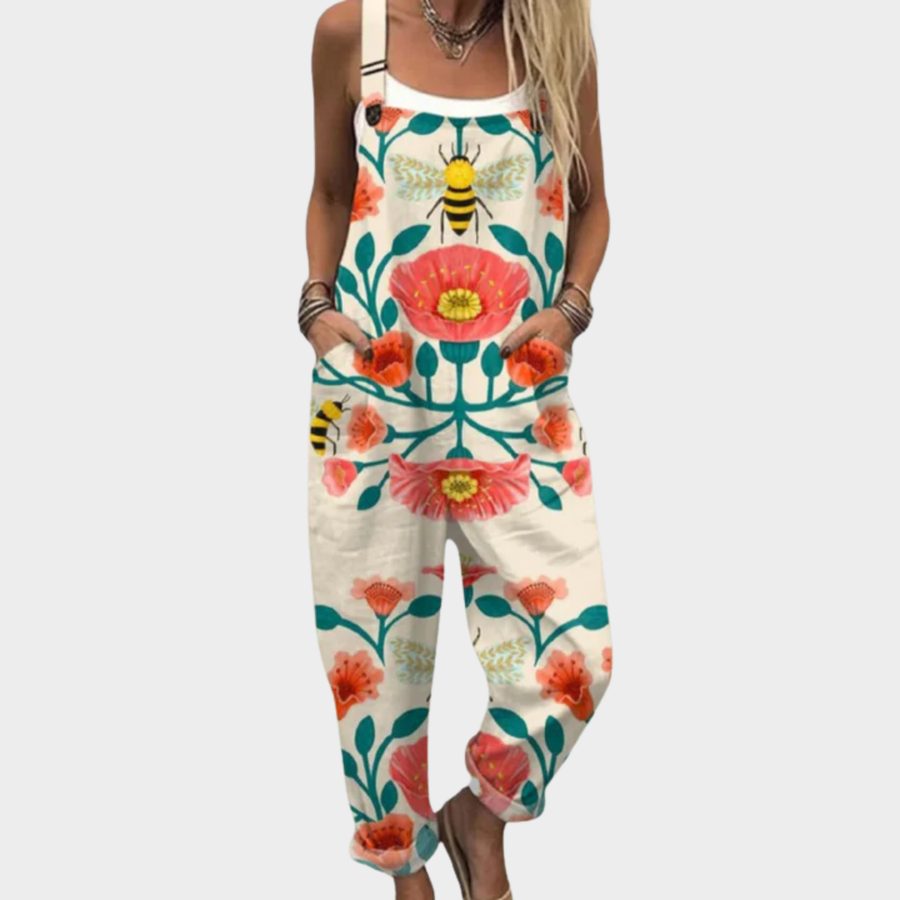 Sophie™ | Relaxed Dungaree Jumpsuit
