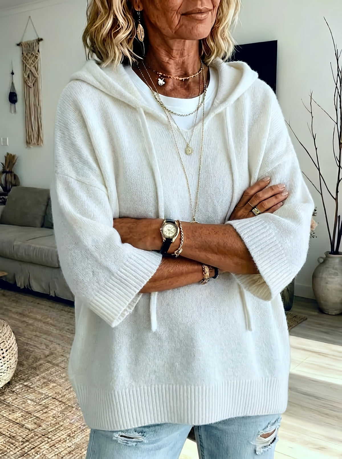 Hadley™ | Women's Elegant Hooded Sweatshirt
