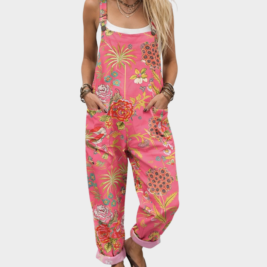Viola™ | Relaxed Dungaree Jumpsuit