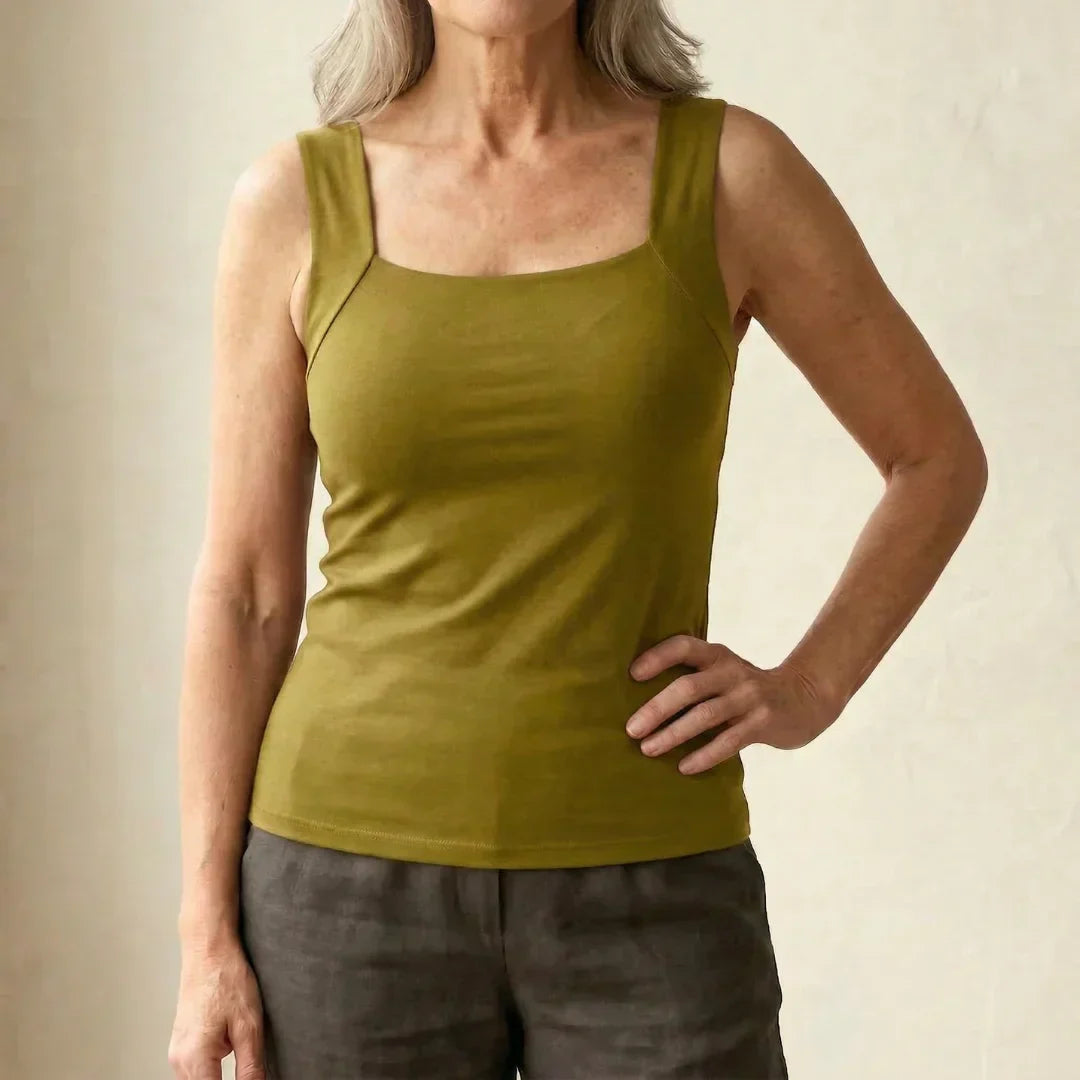 Roxanne™ | Built In Comfort Bra Tanktop