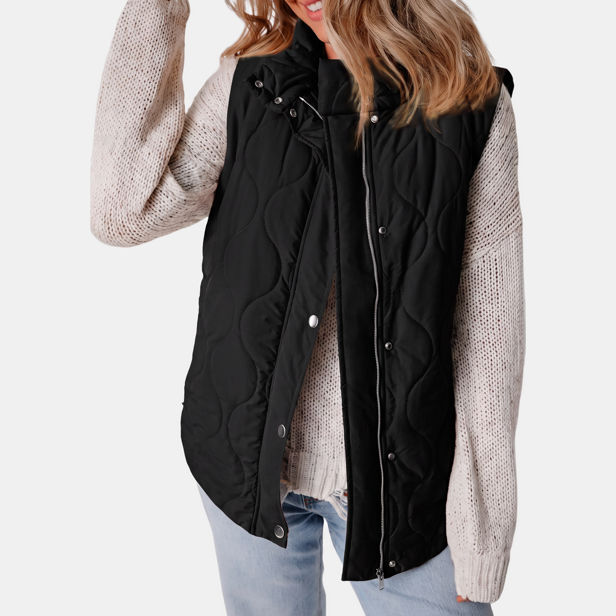 Women's Quilted Puffer Sleeveless Coat