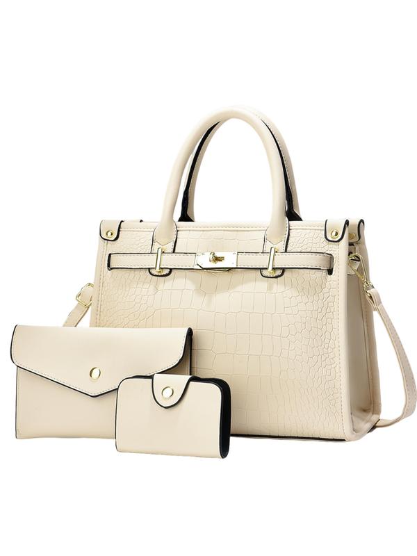 Bella Borsa - Crocodile Embossed Crossbody Bag