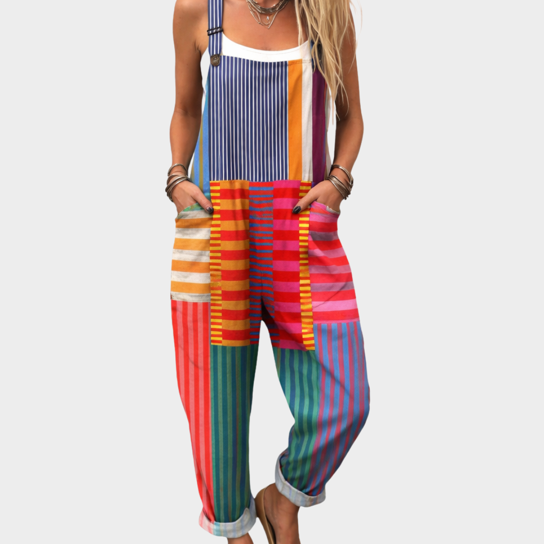 Bea™ | Relaxed Dungaree Jumpsuit