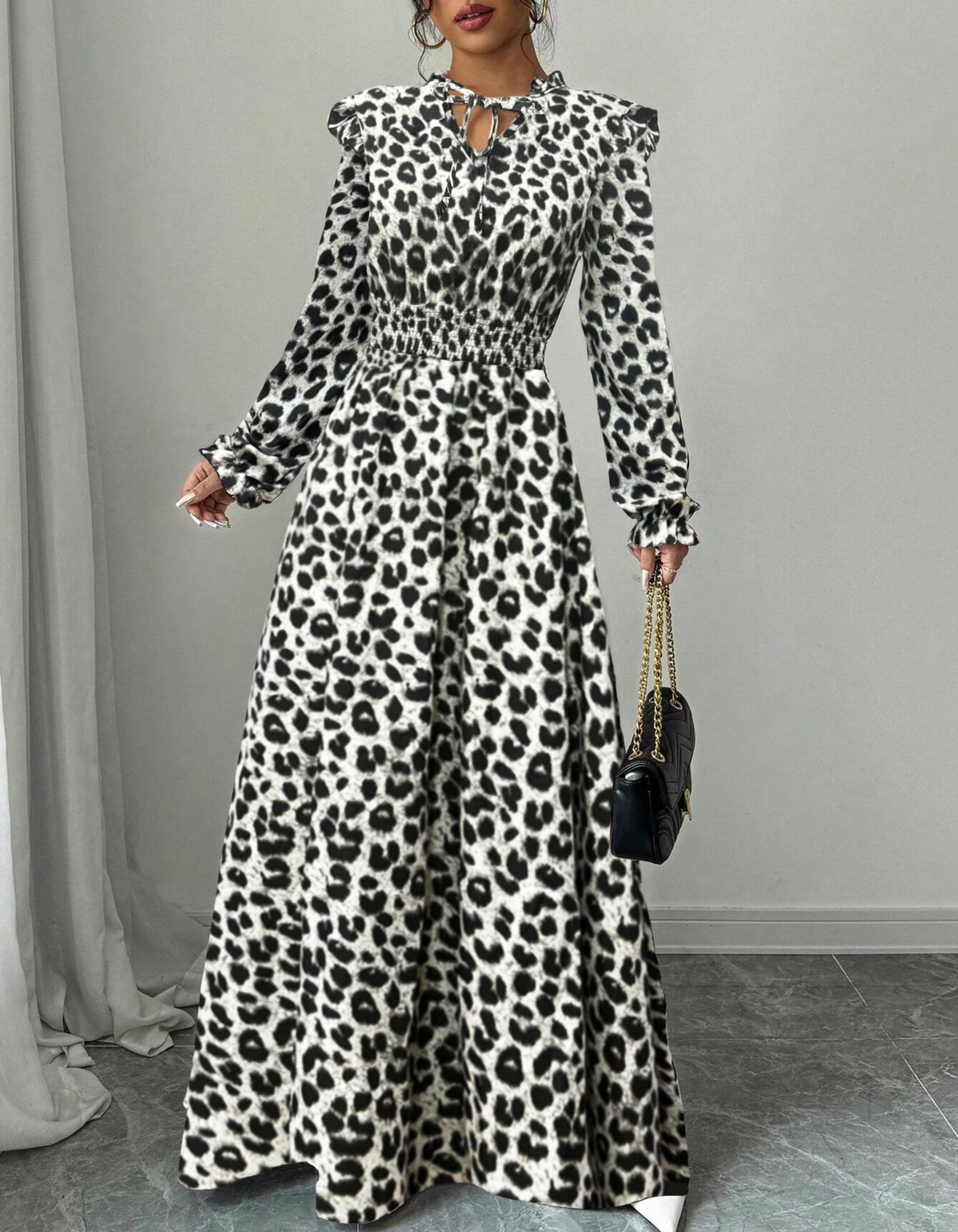 Vivian™ | Romantic Long-Sleeve Maxi Dress