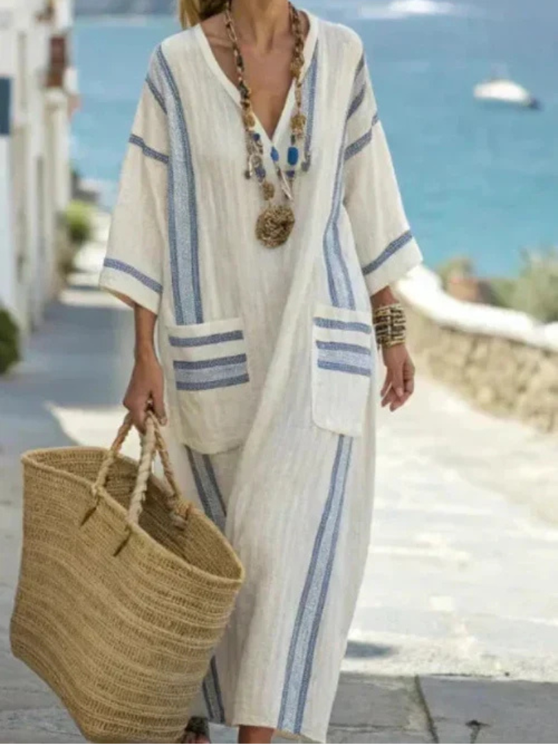 Carmen | Summer Kaftan Maxi Dress