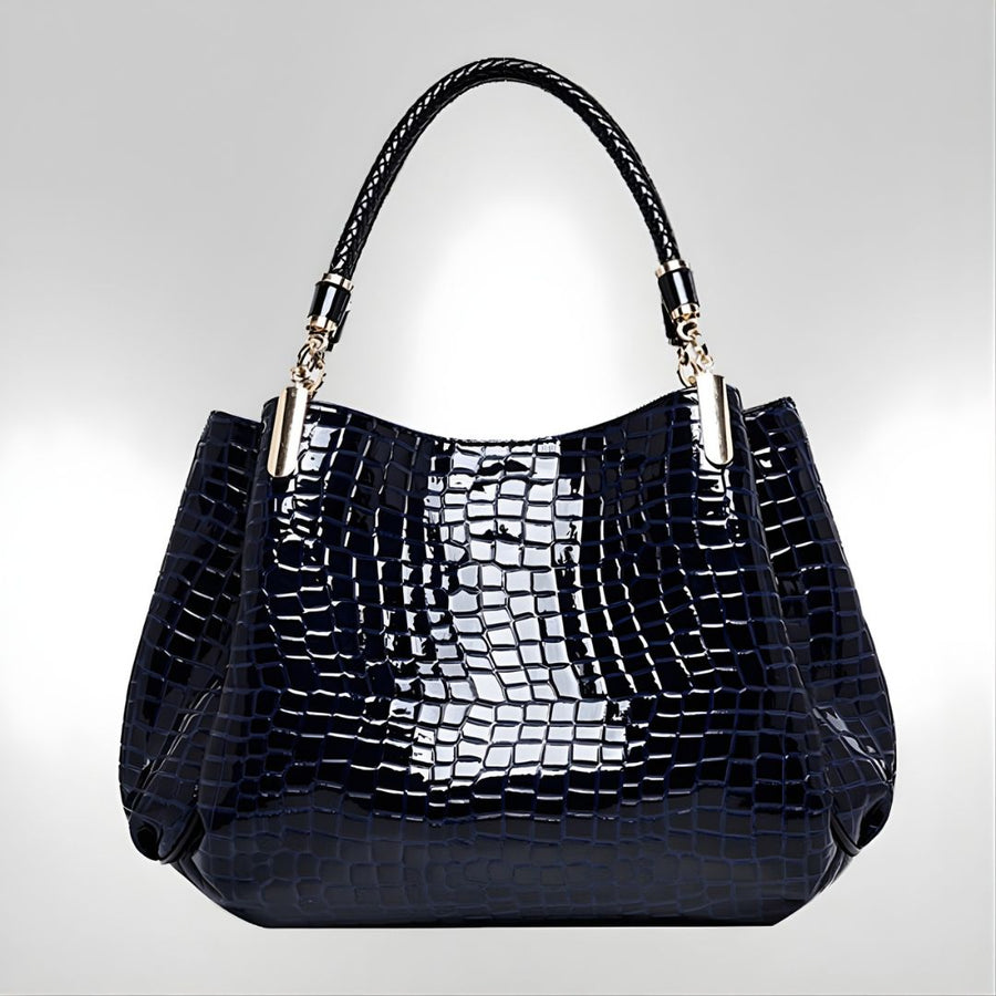 Lusso Milano - Crocodile Leather Shoulder Bag