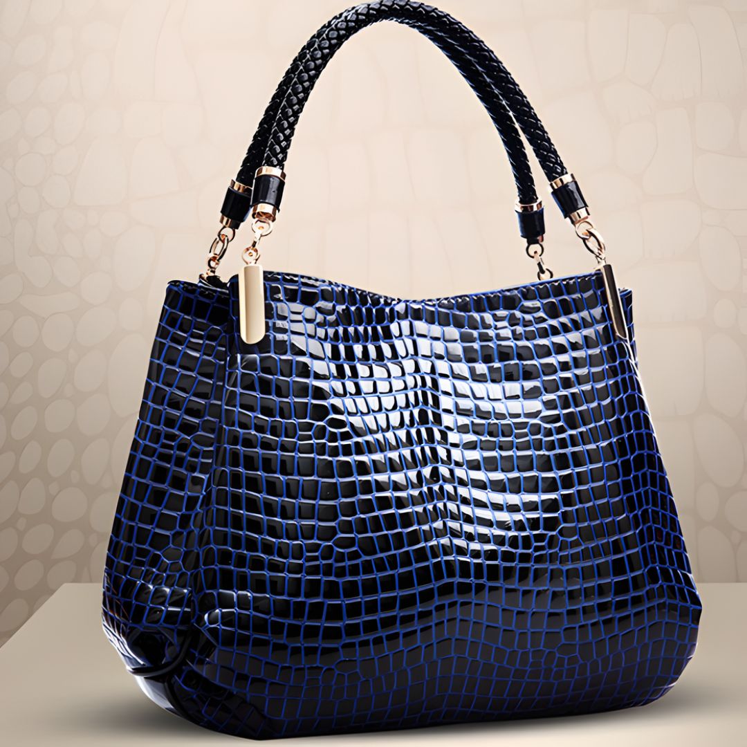 Lusso Milano - Crocodile Leather Shoulder Bag