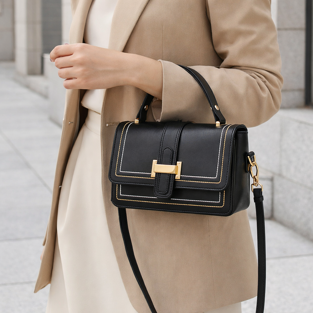 Luna Paris - Elegant Leather Handbag