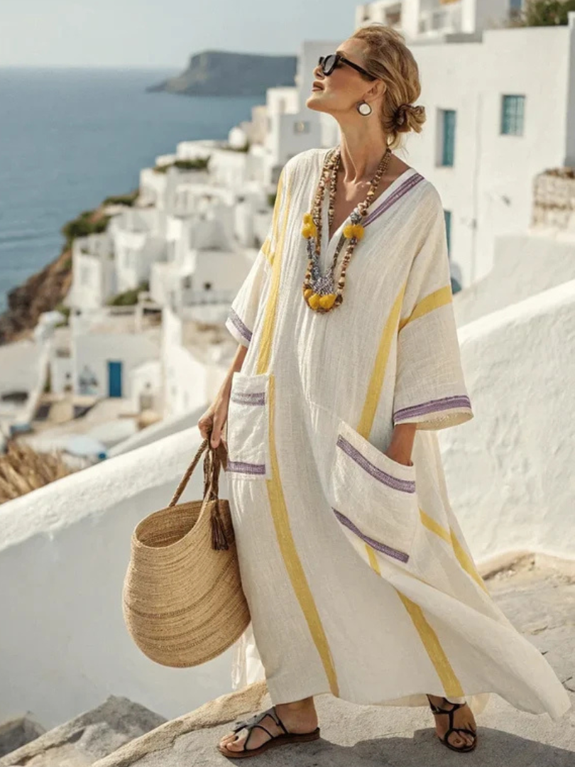 Carmen | Summer Kaftan Maxi Dress