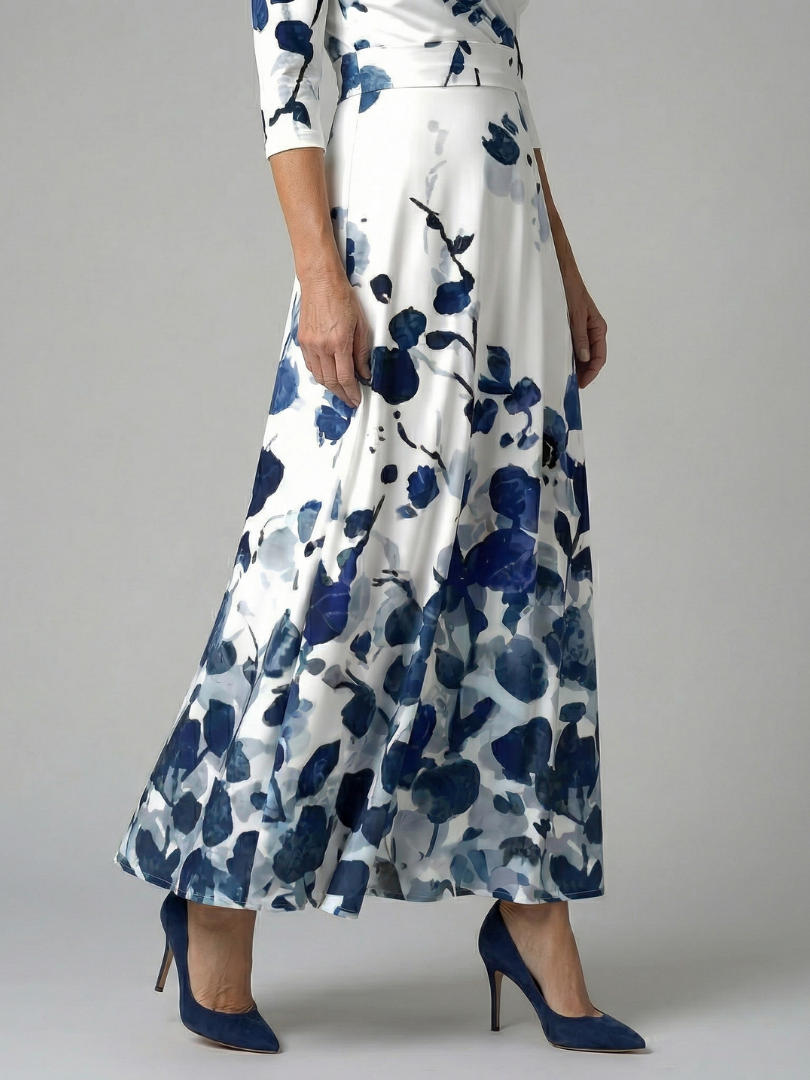 Cecilia™ | Floral Wrap Maxi Dress