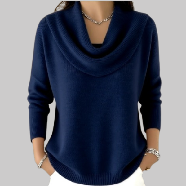Soft Cowl Neck Sweater