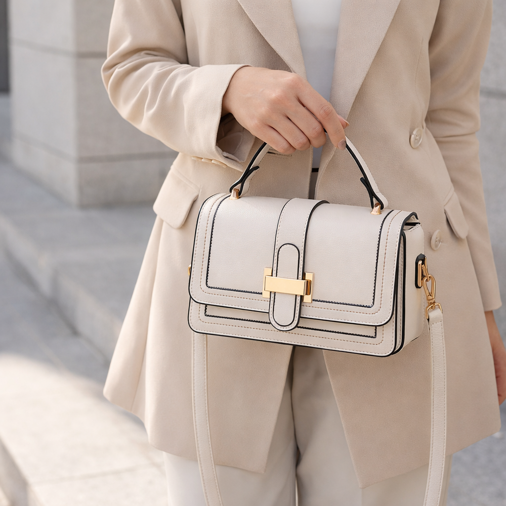 Luna Paris - Elegant Leather Handbag