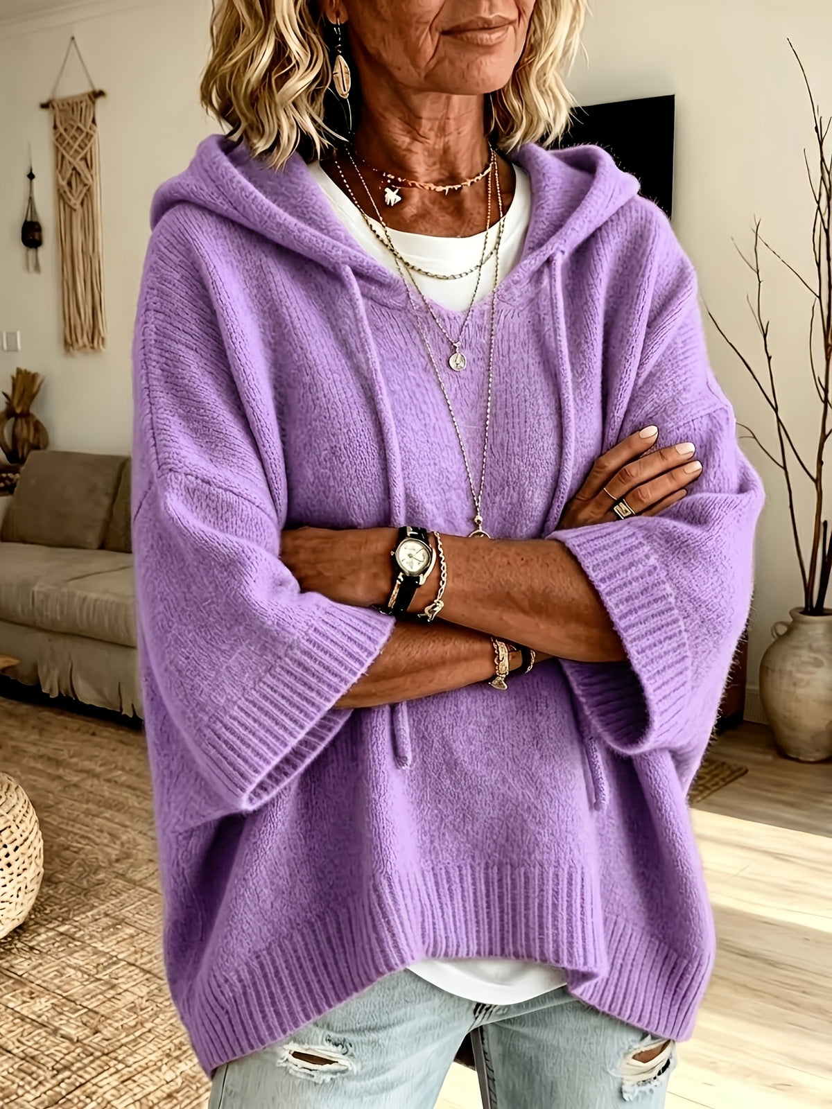 Hadley™ | Women's Elegant Hooded Sweatshirt
