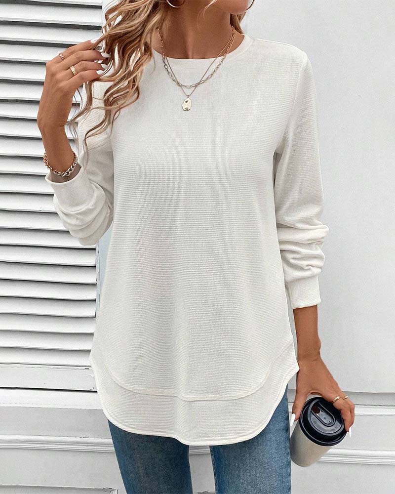 Alisa O-Neck Long Sleeve