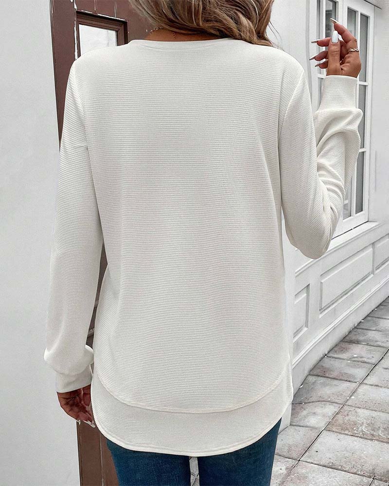 Alisa O-Neck Long Sleeve