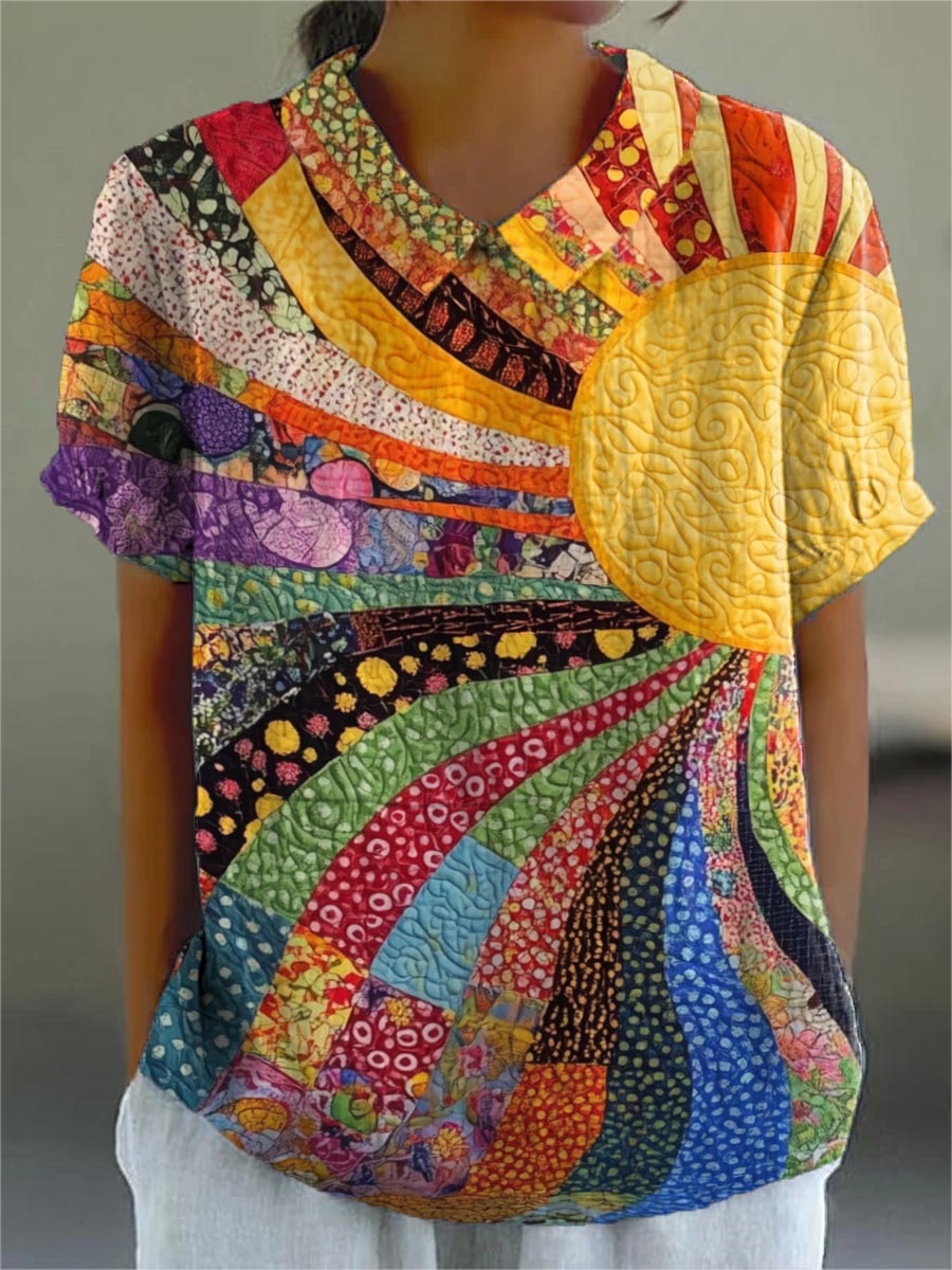 Lila | Patchwork Shirt
