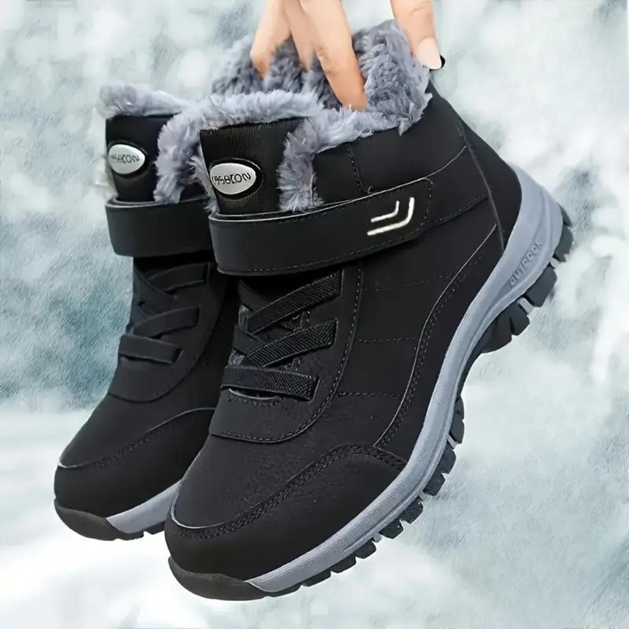 CARLA™ - Unisex Winter Fleece Lined Anti Slip Snow Ankle Boots