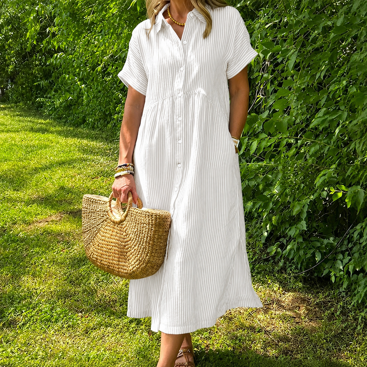 Laura™ | Soft Airy Material Easy Dress