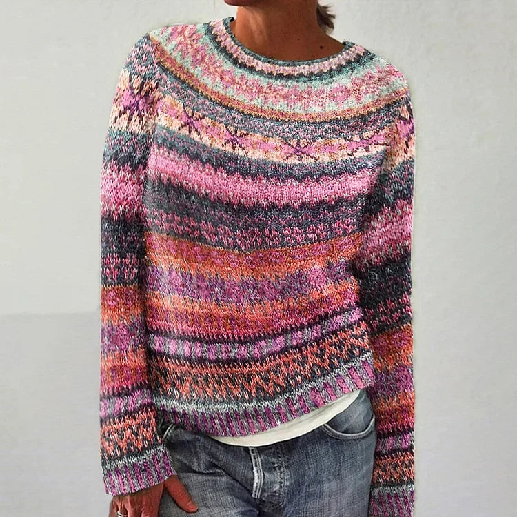 Adelia | Heritage Patterned Sweater