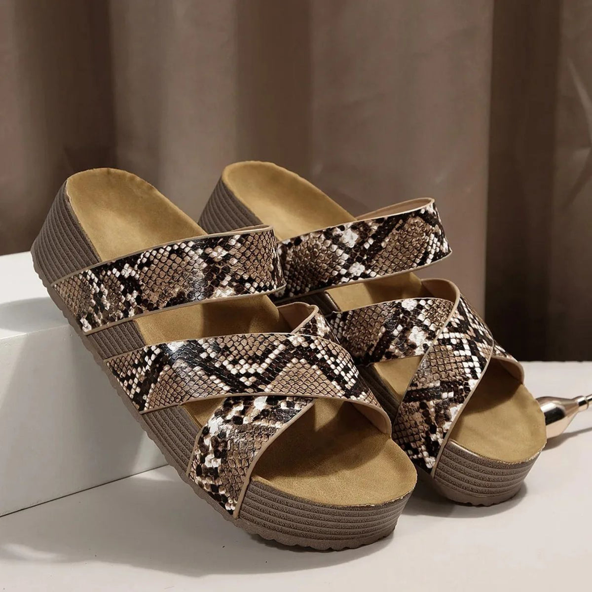 Abigail | Orthopedic Leather Comfort Sandals