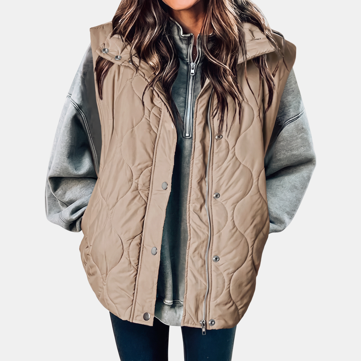 Women's Quilted Puffer Sleeveless Coat